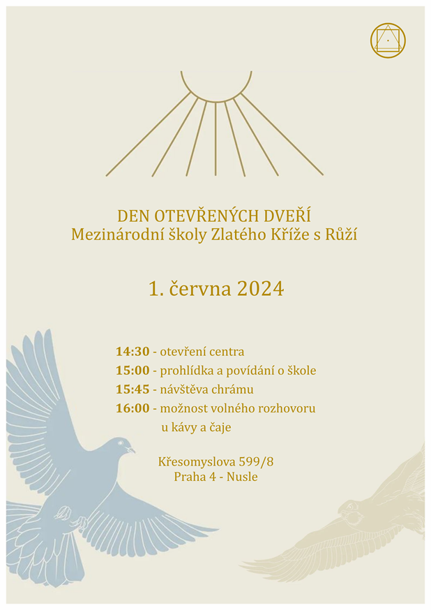 Den otevřených dveří - leták